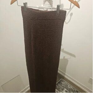 HouseofCb Plush Teddy Maxi Skirt